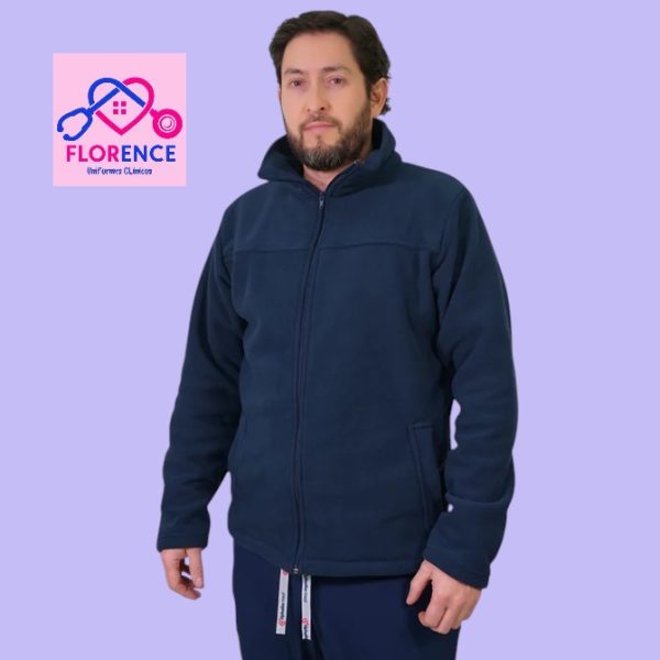 POLERÓN HOMBRE MICRO POLAR AZUL MARINO