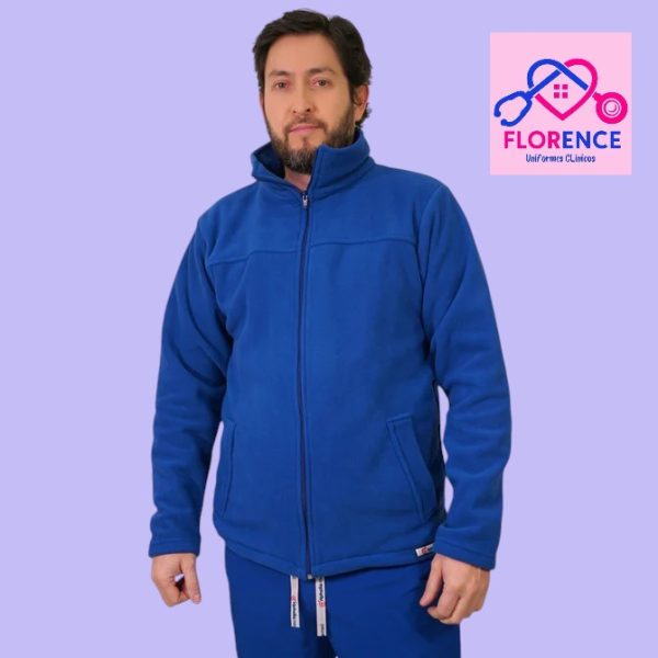 POLERÓN HOMBRE MICRO POLAR AZUL REY