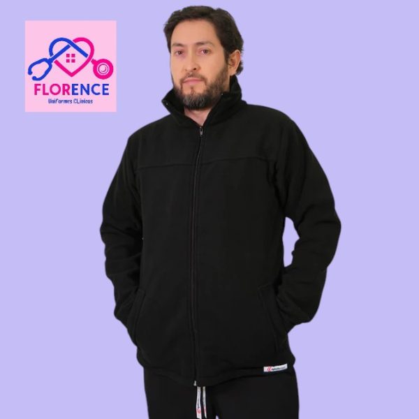 POLERÓN HOMBRE MICRO POLAR NEGRO