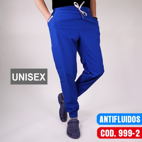 JOGGER ANTIFLUIDOS AZUL REY - Imagen 2