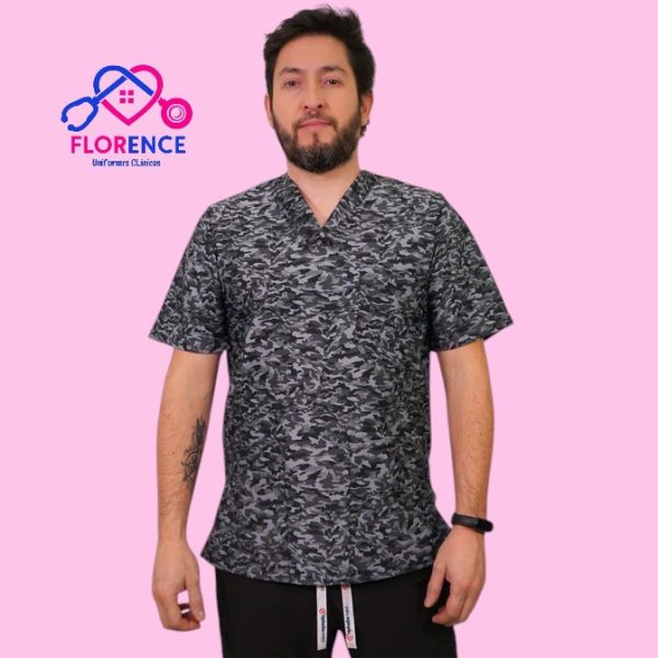 DELANTAL ELASTICADO HOMBRE ESTAMPADO