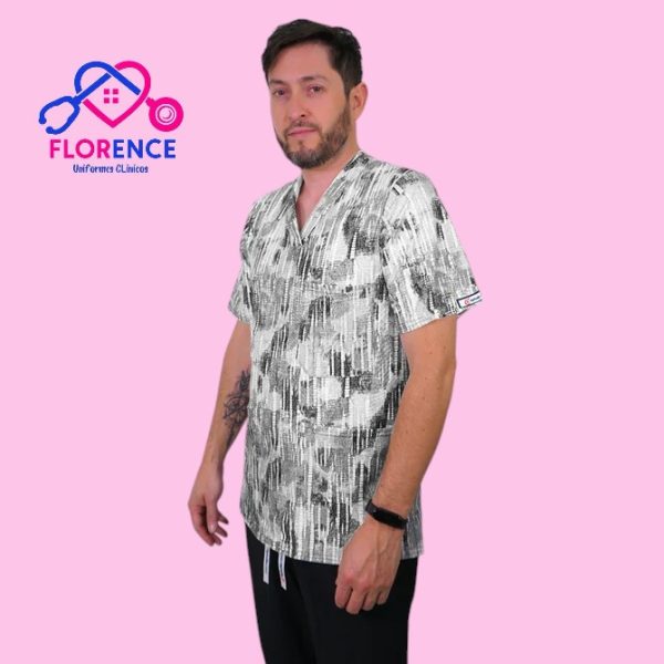 DELANTAL ELASTICADO HOMBRE ESTAMPADO