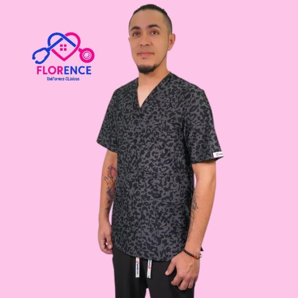 DELANTAL ELASTICADO HOMBRE ESTAMPADO