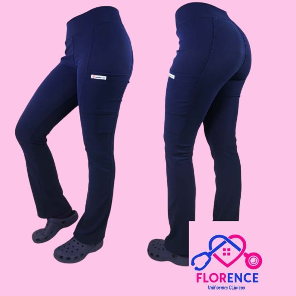 PANTALON SPANDEX AZUL MARINO - Imagen 3