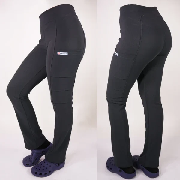 PANTALON SPANDEX GRIS ACERO - Imagen 3