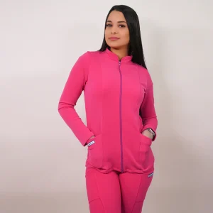POLERÓN CLÍNICO SPANDEX FUCSIA 913