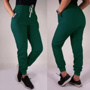 JOGGER ANTIFLUIDOS VERDE BOTELLA