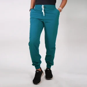 JOGGER ANTIFLUIDOS VERDE TURQUESA