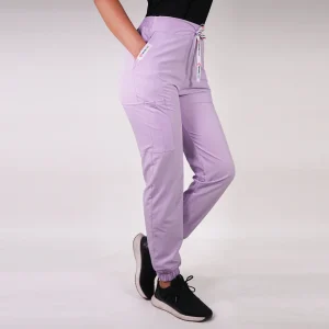 JOGGER ANTIFLUIDOS MORADO PASTEL