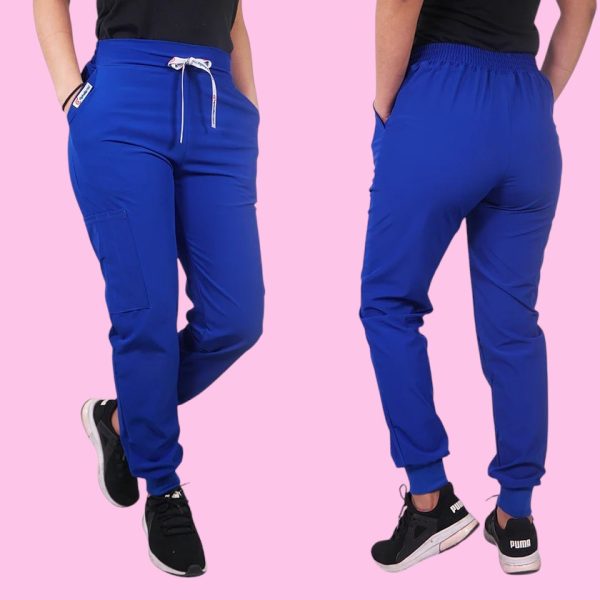 JOGGER ANTIFLUIDOS AZUL REY