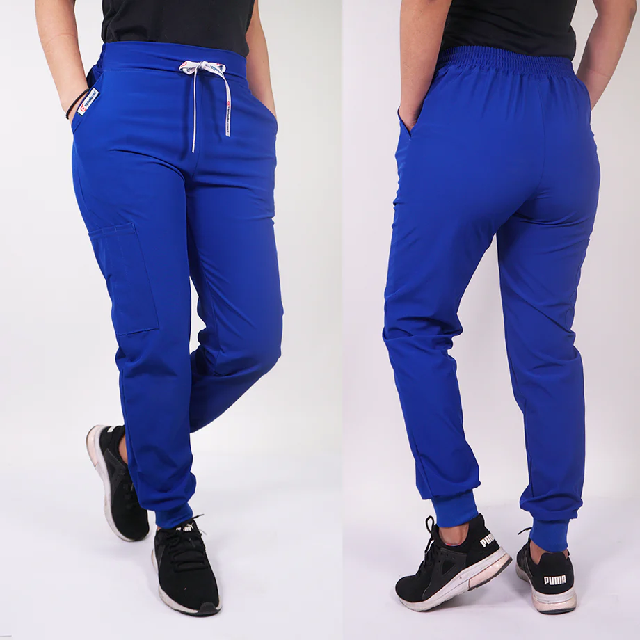 JOGGER ANTIFLUIDOS AZUL REY