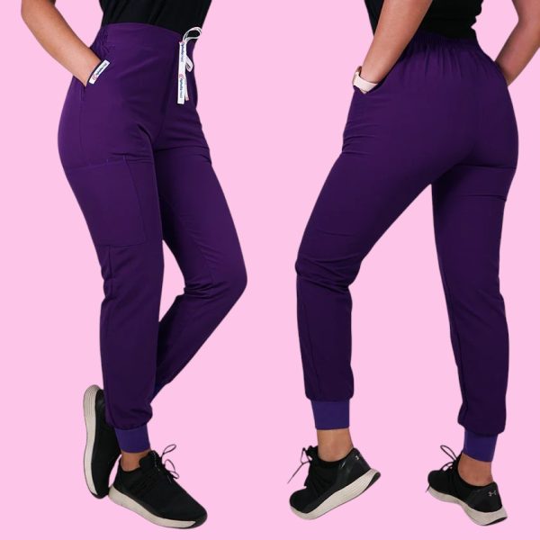 JOGGER ANTIFLUIDOS MORADO