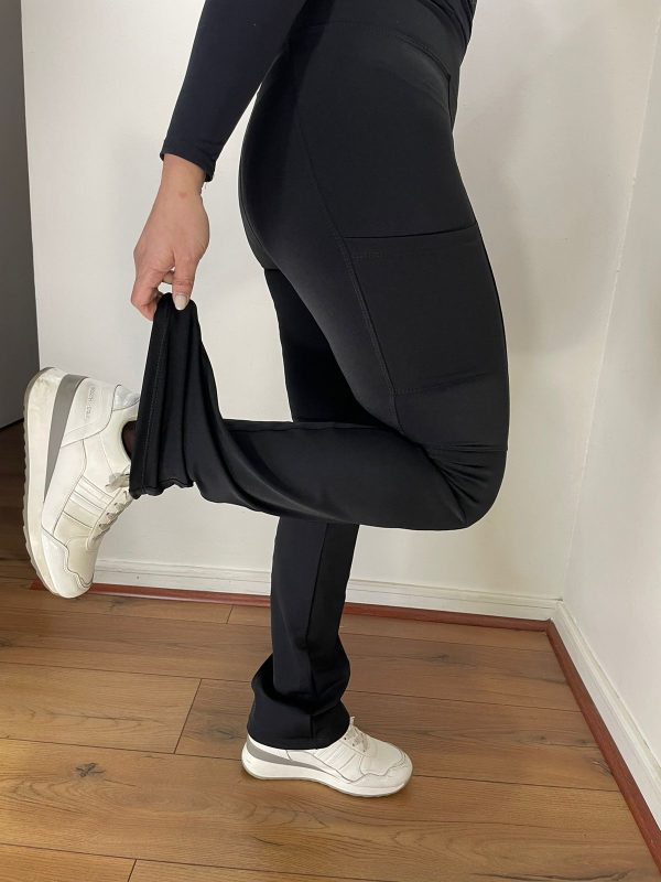 PANTALON SPANDEX NEGRO 880-8 - Imagen 4