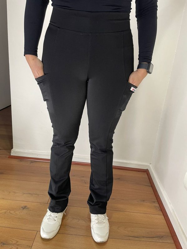 PANTALON SPANDEX NEGRO 880-8 - Imagen 5
