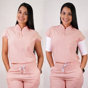 DELANTAL ANTIFLUIDO MODELO AMAPOLA ROSA PASTEL-16