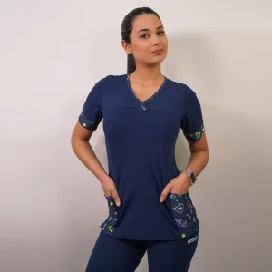 DELANTAL MUJER ELASTICADO CON APLICACION101-1