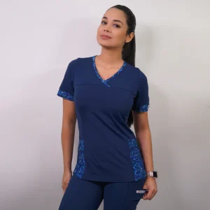 DELANTAL MUJER ELASTICADO CON APLICACION 101-2