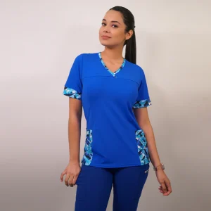 DELANTAL MUJER ELASTICADO CON APLICACION 102-2