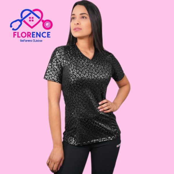 DELANTAL MUJER TELA ELASTICADO ESTAMPADO.2276