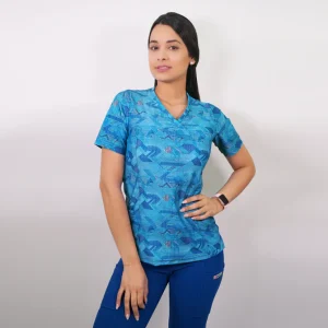 DELANTAL MUJER TELA ELASTICADO 2314 LIQUIDACION