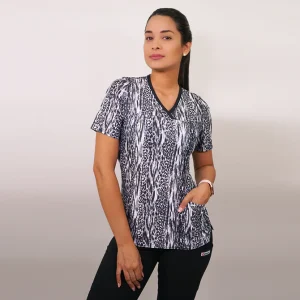 DELANTAL MUJER TELA ELASTICADO 2328 LIQUIDACION