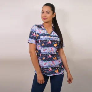 DELANTAL MUJER TELA ELASTICADO 2424 LIQUIDACION