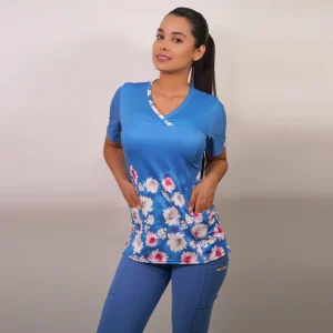 DELANTAL MUJER TELA ELASTICADO 2433 LIQUIDACION