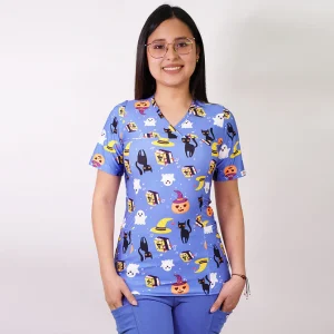 DELANTAL MUJER TELA ELASTICADO 2476 LIQUIDACION