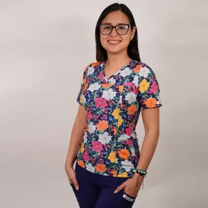 DELANTAL MUJER TELA ELASTICADO 2485 LIQUIDACION