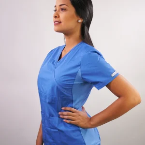 DELANTAL MUJER TELA POPLIN 703