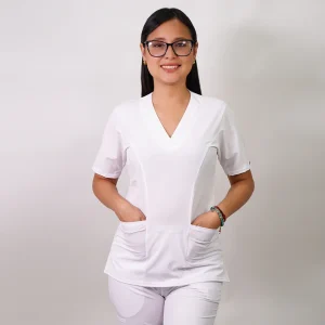 DELANTAL ANTIFLUIDO CLASICO BLANCO-7