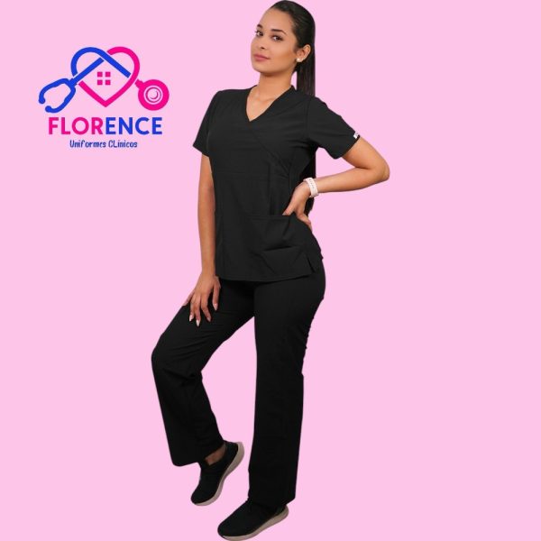CONJUNTO ANTIFLUIDOS NEGRO-PANTALON RECTO