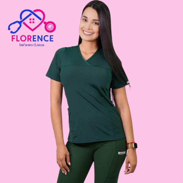 DELANTAL MUJER TELA ELASTICADO ESTAMPADO 2169