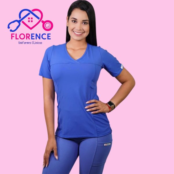 DELANTAL MUJER TELA ELASTICADO ESTAMPADO 759
