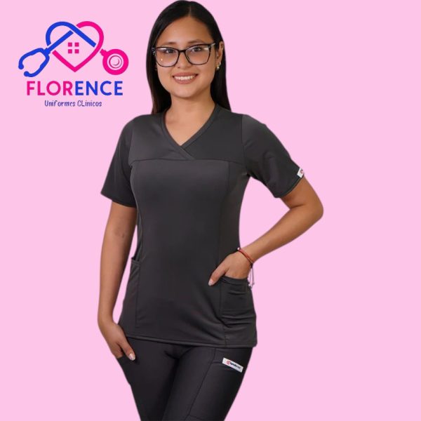 DELANTAL MUJER TELA ELASTICADO ESTAMPADO 2490