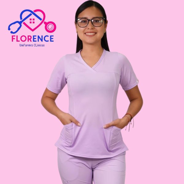 DELANTAL MUJER TELA ELASTICADO ESTAMPADO 2489
