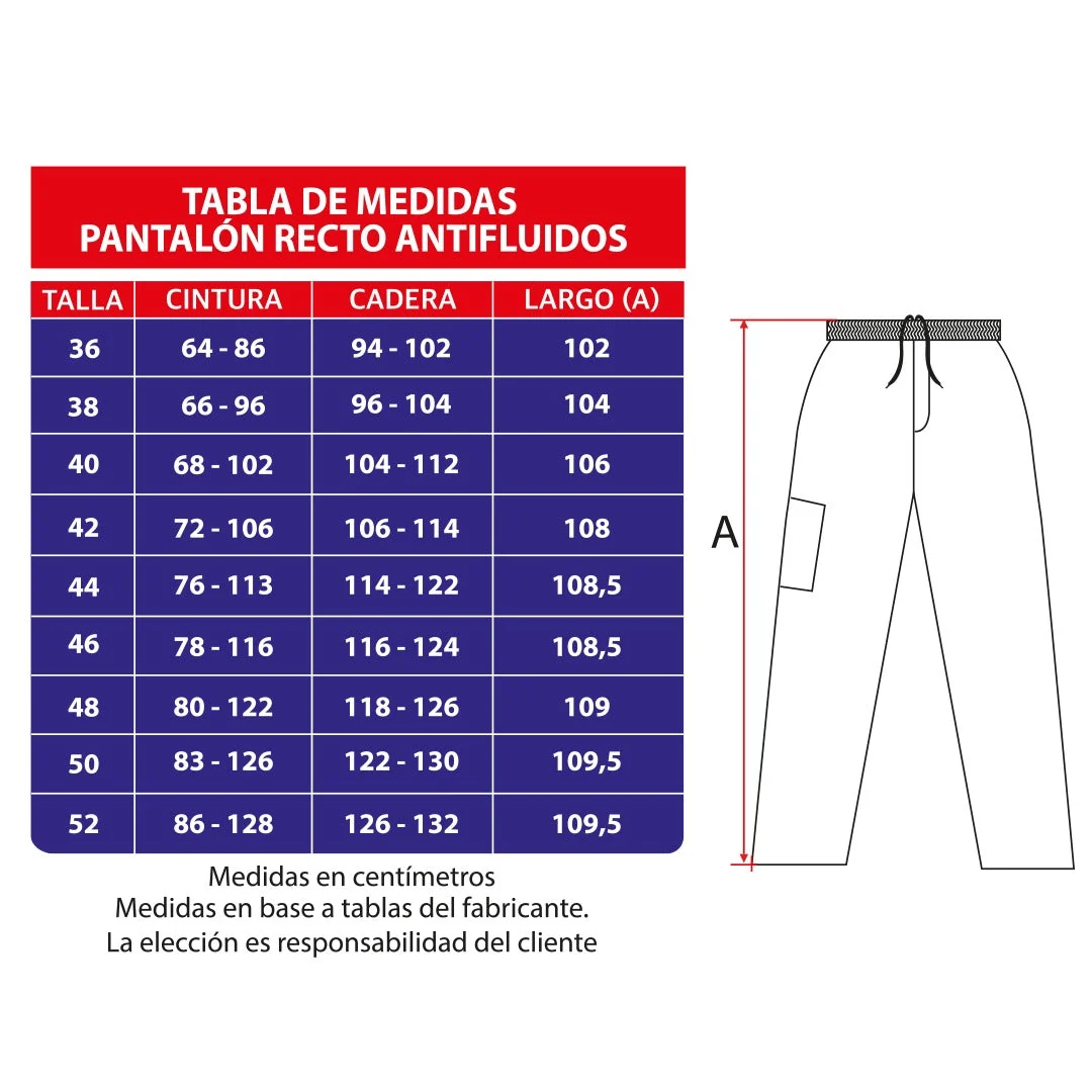 Conjunto antifluidos celeste-pantalon recto