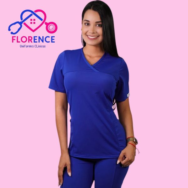 DELANTAL MUJER TELA ELASTICADO ESTAMPADO 762