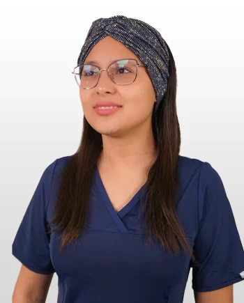 Turbante clinico estampado spandex tbt-16