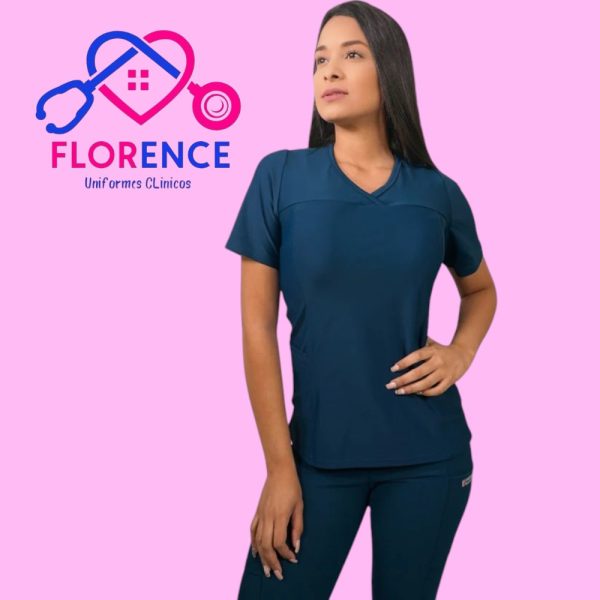 DELANTAL MUJER TELA ELASTICADO ESTAMPADO 2216