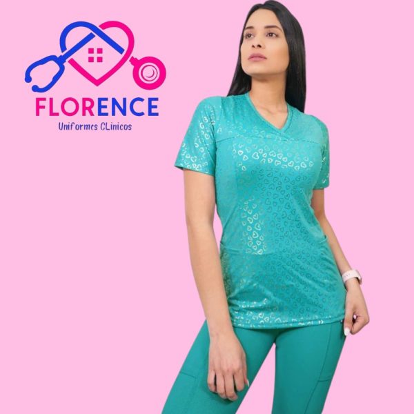 DELANTAL MUJER TELA ELASTICADO ESTAMPADO 2306