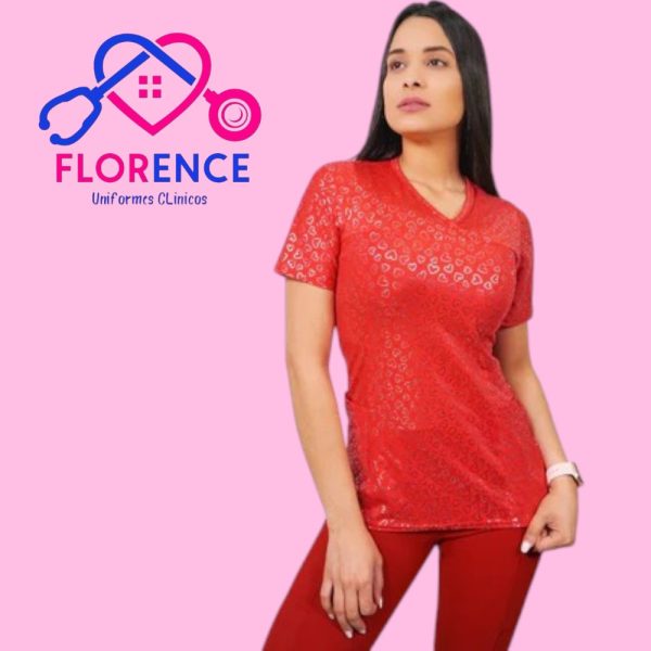 DELANTAL MUJER TELA ELASTICADO ESTAMPADO 2303