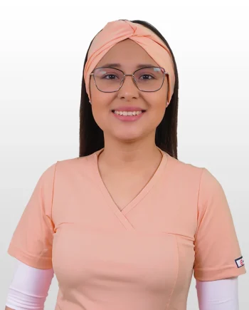Turbante clinico palo rosa spandex tbt-24