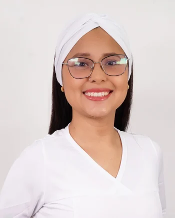 Turbante clinico blanco spandex tbt-7