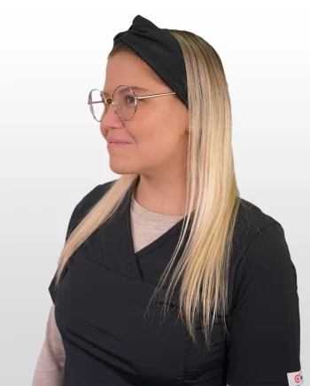 Turbante clinico negro