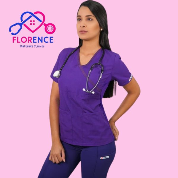 DELANTAL MUJER TELA POPLIN 703