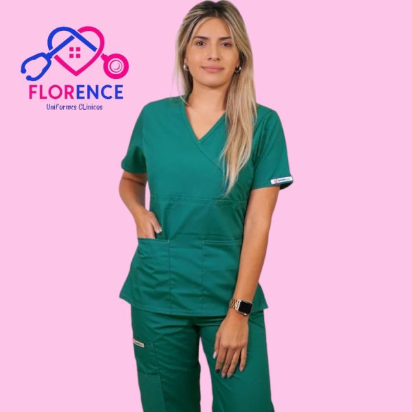 DELANTAL MUJER TELA POPLIN 2330