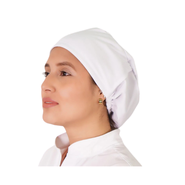 Gorro clinico spandex blanco 400-52