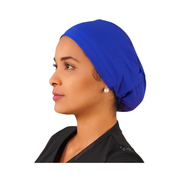 Gorro clinico spandex azul rey 400-19