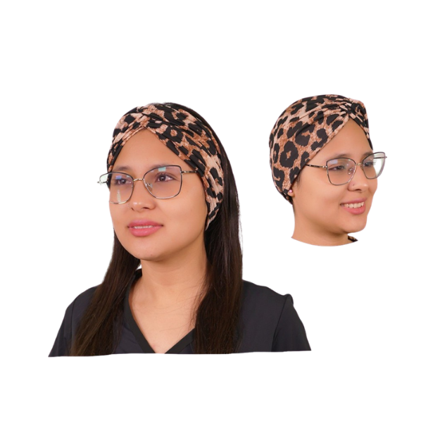 Turbante clinico estampado spandex tbt-17
